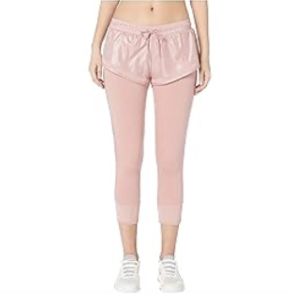 Adidas by Stella McCartney The Short Over Tights in Bandaid Pink (size XS)